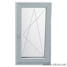 Окно поворотно-откидное Steko S300 700х1400